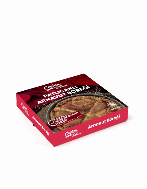 Ceylan Balkan Lezzetleri Donuk Patlıcanlı Arnavut Böreği 750 Gr