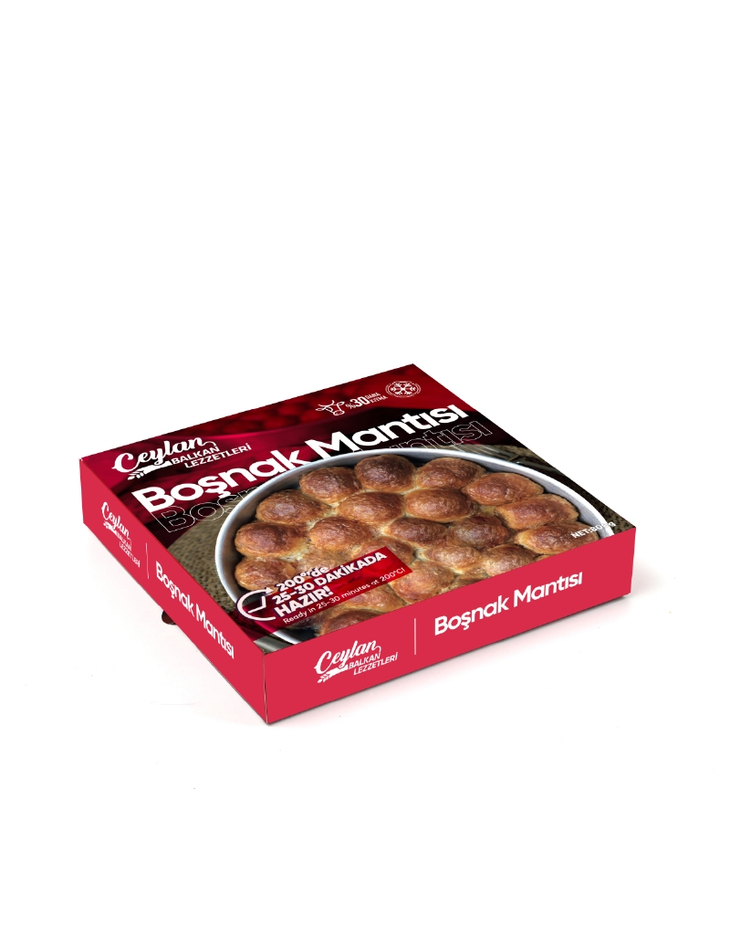 Ceylan Balkan Lezzetleri Donuk Boşnak Mantısı 760 Gr