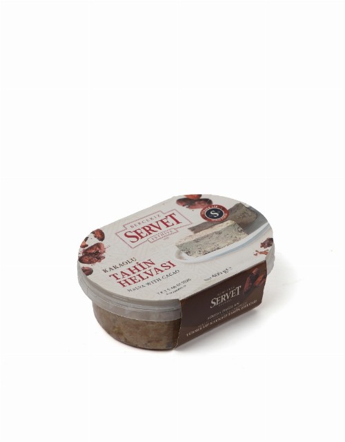 Servet Şekersiz Kakaolu Tahin Helvası 400 Gr