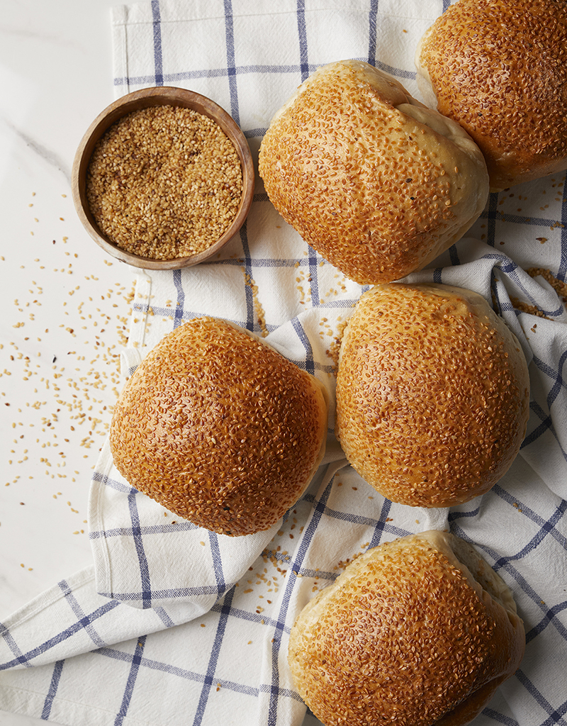 Susamlı Hamburger Ekmeği